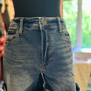 Kut from the Kloth Dark Blue Jean Shorts